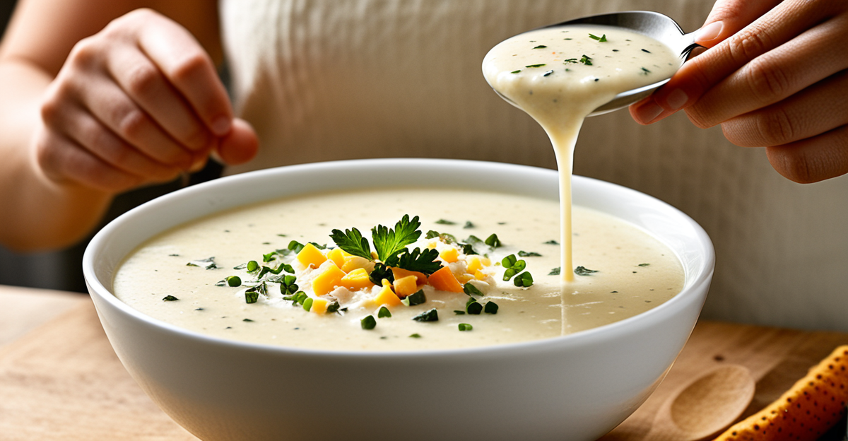 Descubra como fazer uma sopa cremosa irresistível sem acrescentar creme de leite!