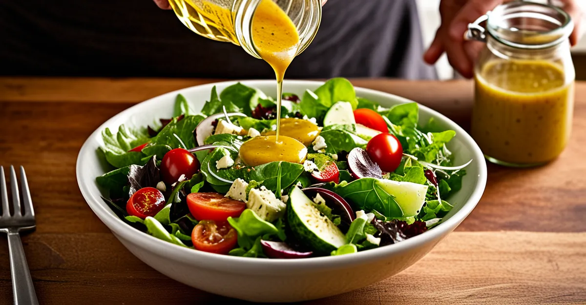 Descubra como preparar um molho de salada saudável e caseiro irresistível!