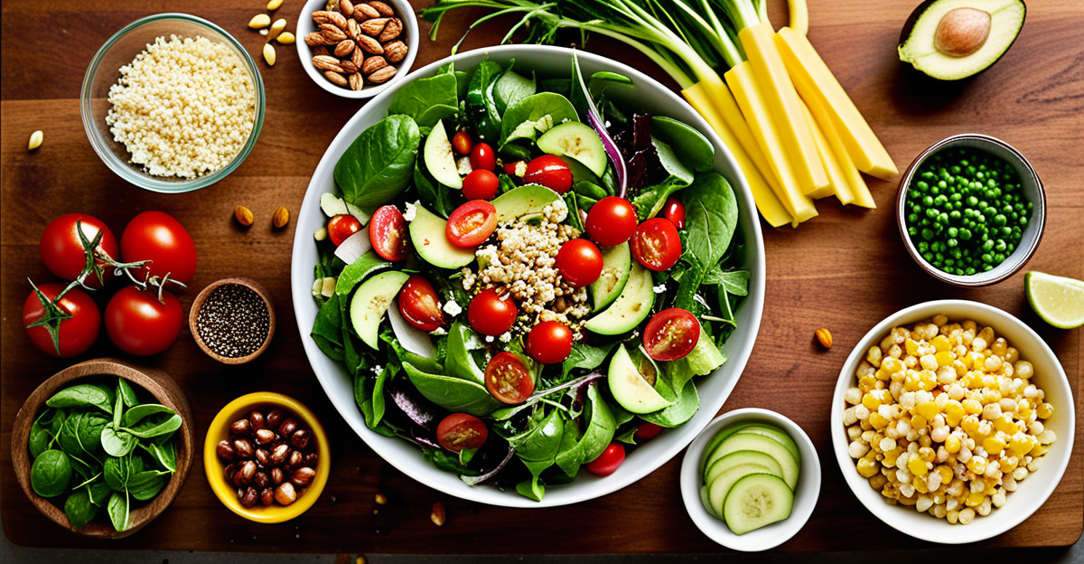 Guia definitivo para selecionar ingredientes saud°veis e vibrantes para sua salada perfeita